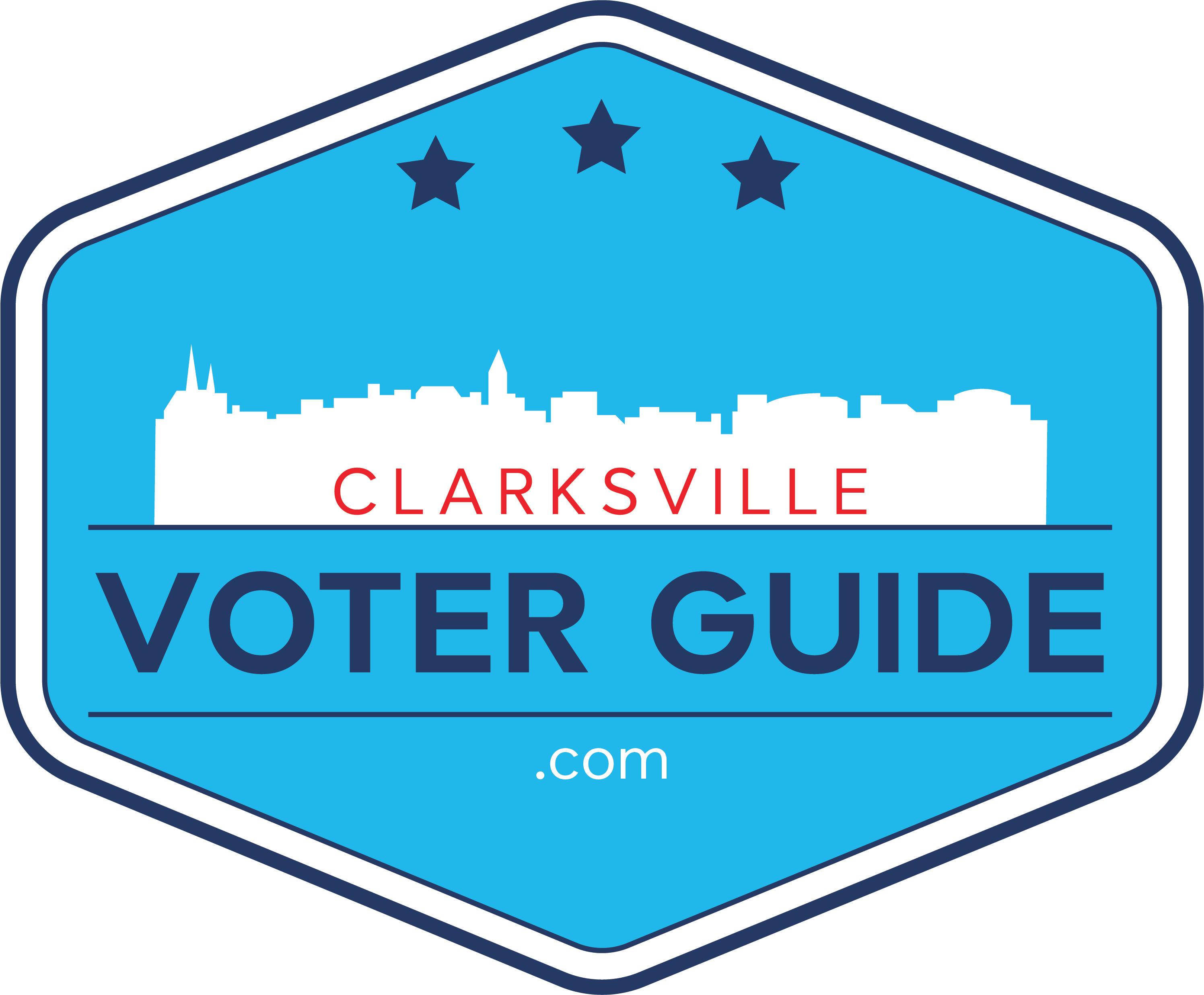 Clarksville Voter Guide Logo